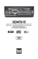 Dual XDM-7615-Owners-Manual 